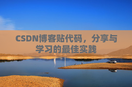 CSDN博客贴代码，分享与学习的最佳实践